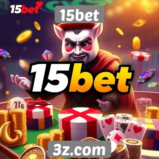 15bet oferece uma ampla gama de jogos de cassino