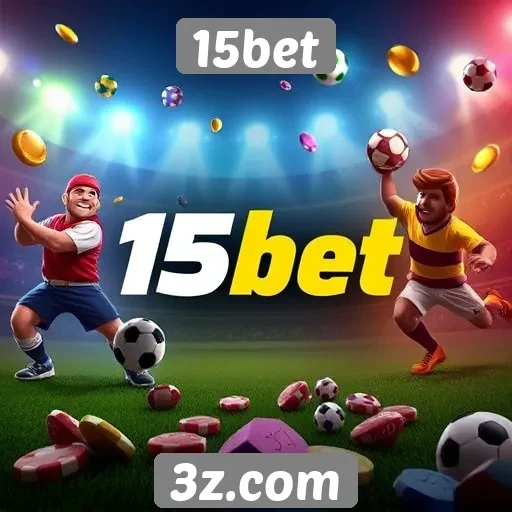 Diversidade de jogos disponíveis na 15bet